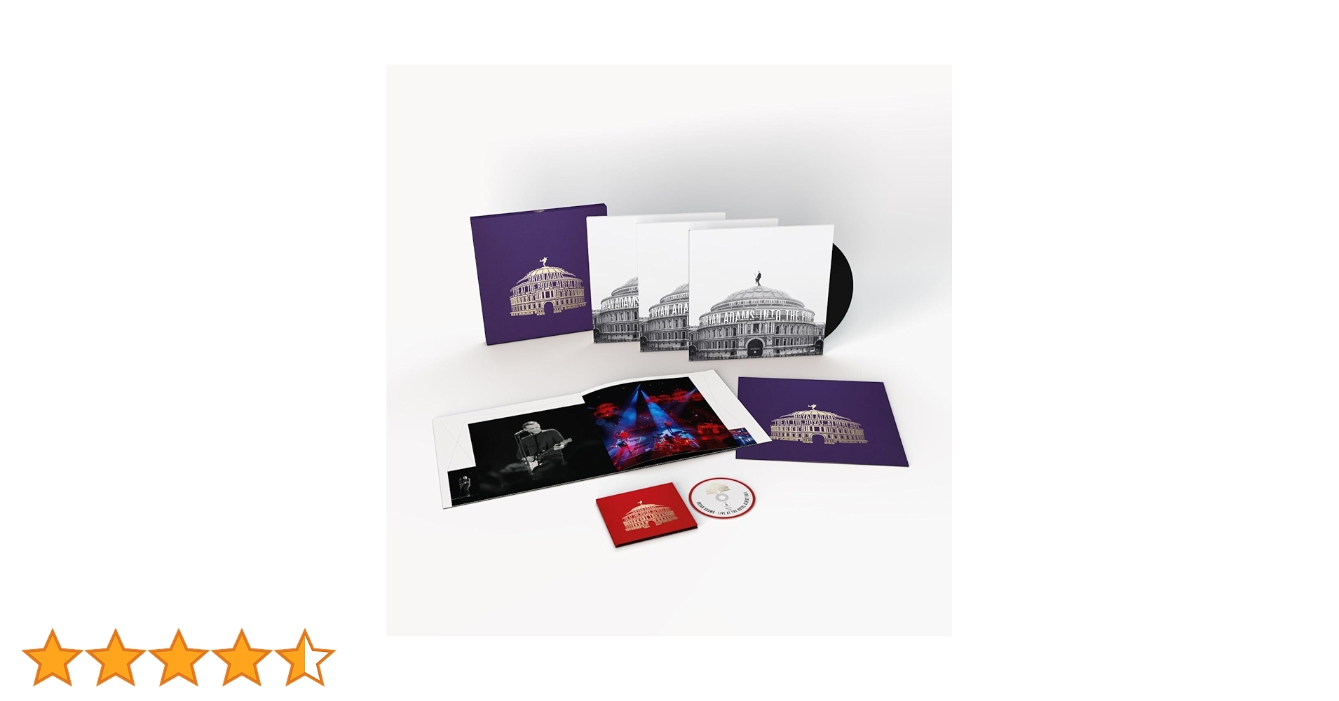 新品未開封ブライアン アダムスLive at   Hall Amazon.com: Live At The Royal Albert Hall[4 LP/Blu-ray]: CDs